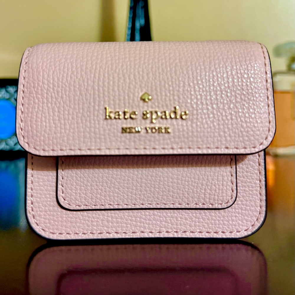 Kate Spade Pink Mini Cardholder Key Ring